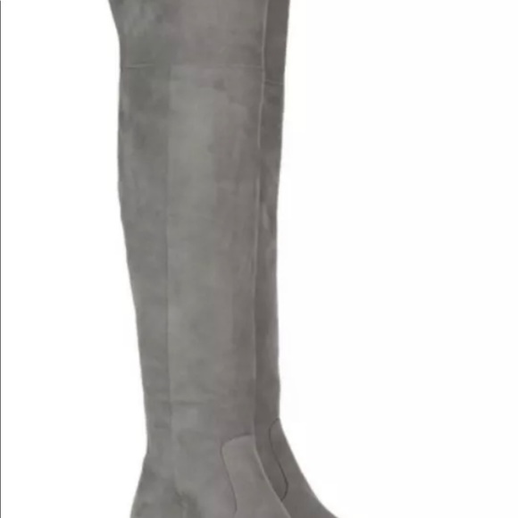 Sam Edelman ELINA “ Dark Gray “ Suede Over the Knee Boots Thigh High Size 6 - Picture 10 of 11